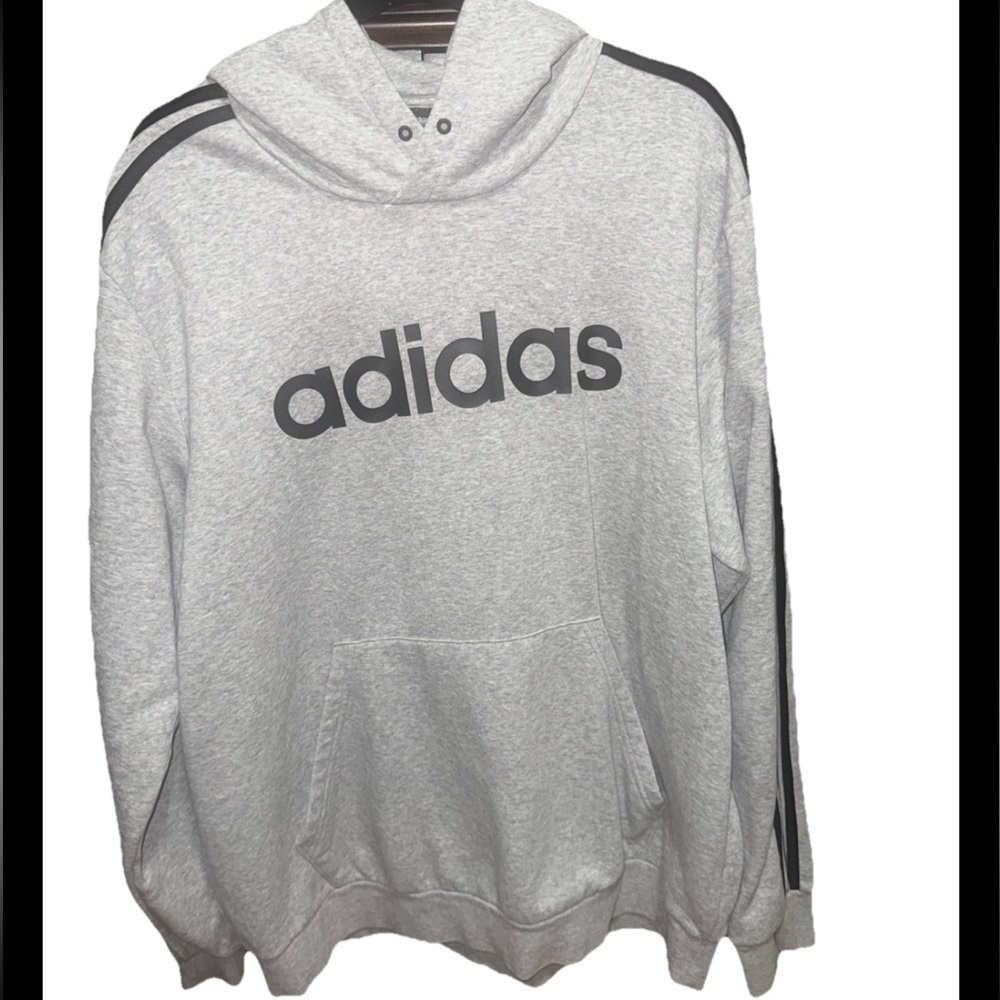 Adidas Hoodie Light Gray Men’s XL